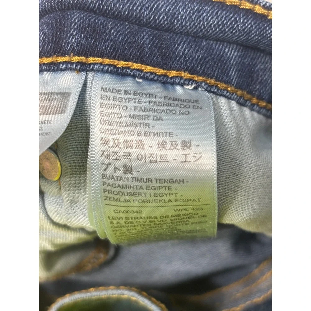 Levis 511 Slim Fit Blue Jeans Mens 34x36 Medium Wash Denim Pants